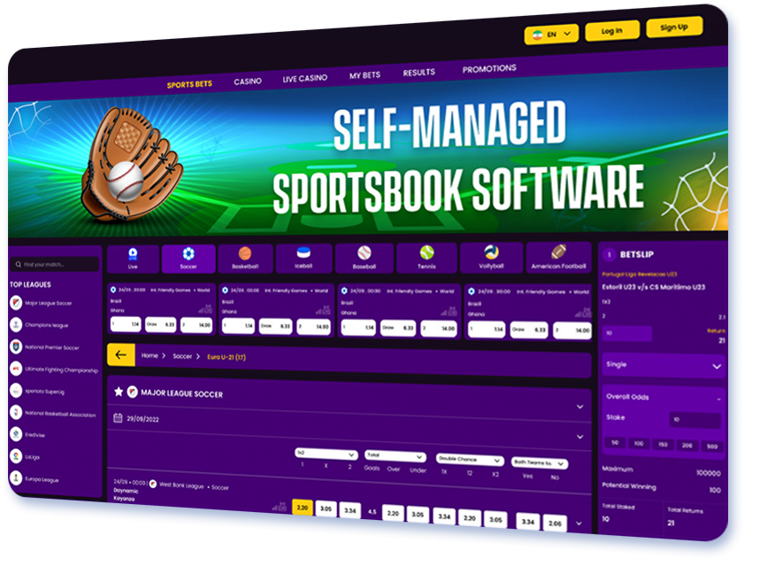 Self-Managed Sportsbook Software