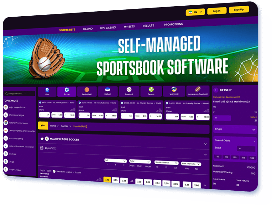 Self-Managed Sportsbook Software