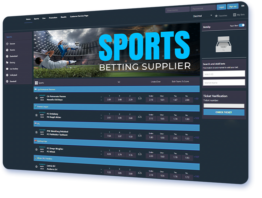Sports Betting Supplier
