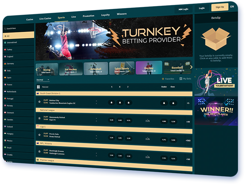 Turnkey Betting Provider
