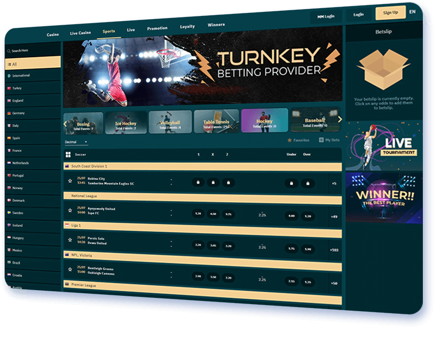 Turnkey Betting Provider