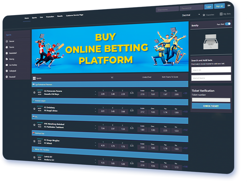Buy Online Betting Platform