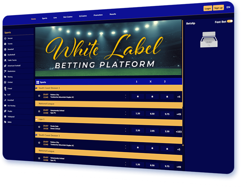 white label betting platform