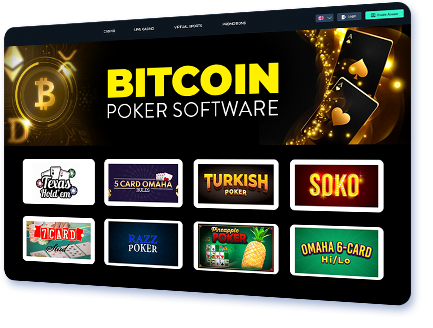 Bitcoin Poker Software