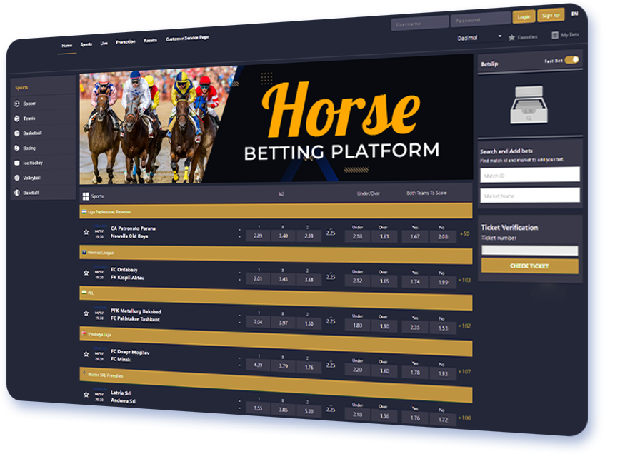 Horse Betting Platform