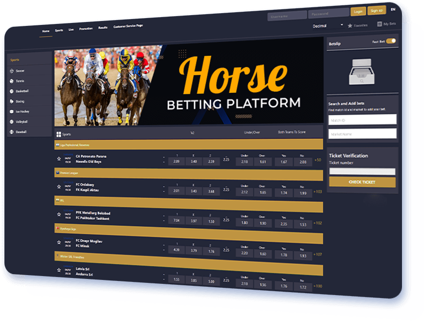 Horse Betting Platform