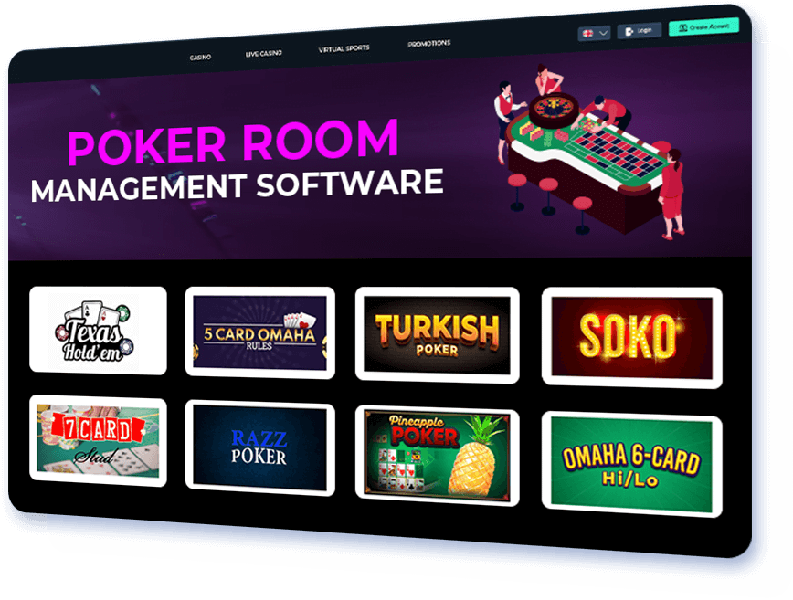 Poker Room Management Software