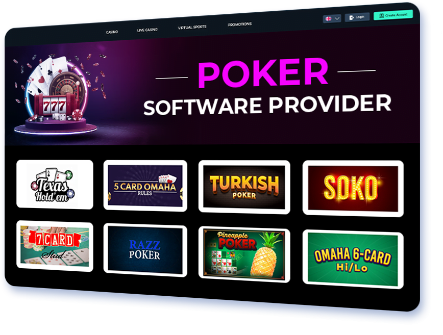 Poker Software Provider
