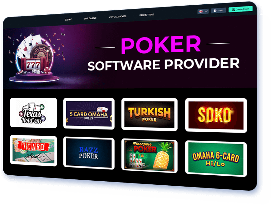 Poker Software Provider