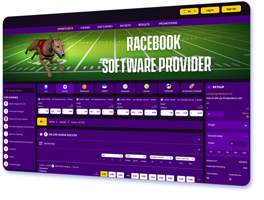 Racebook Software Provider