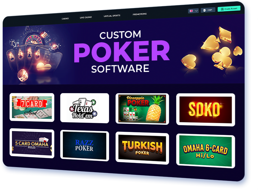 Custom Poker Game Development