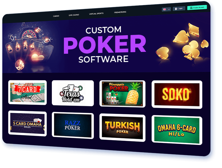 Custom Poker Game Development