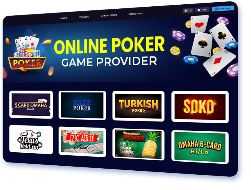 Online Poker Game Provider