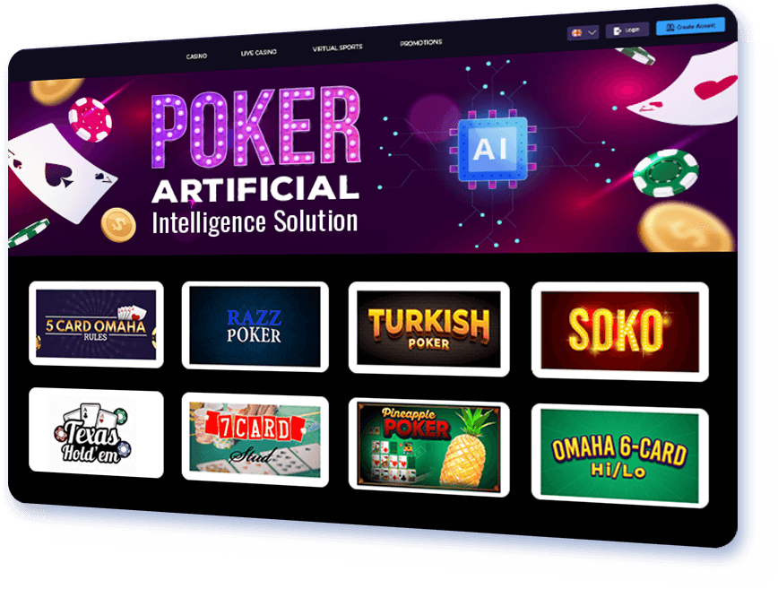 Poker Artificial Intelligence Solution