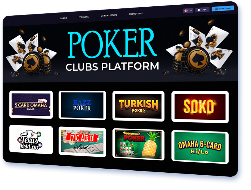 Poker Clubs Platform