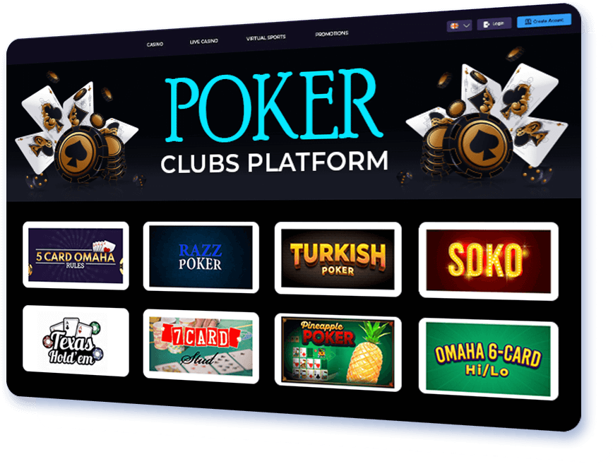 Poker Clubs Platform