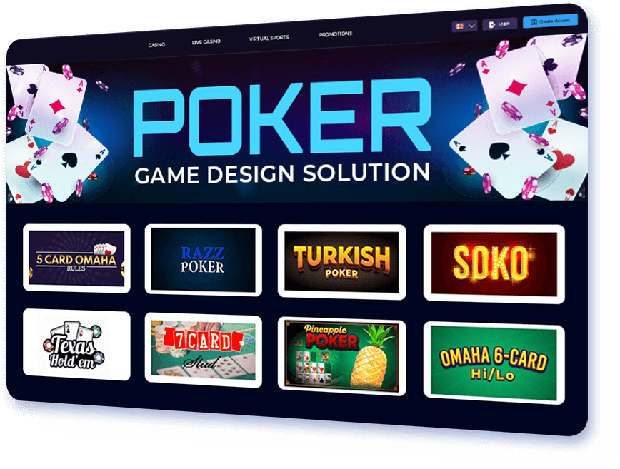 Poker Game Design Solution