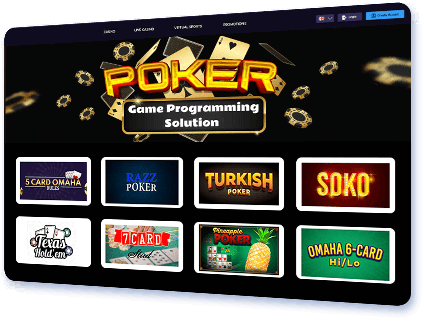 Poker Game Programming Solution