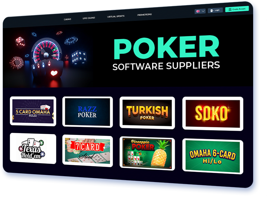 Poker Software Suppliers