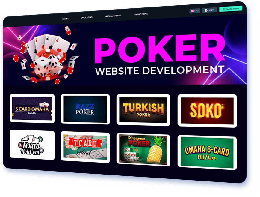 Poker Website Development