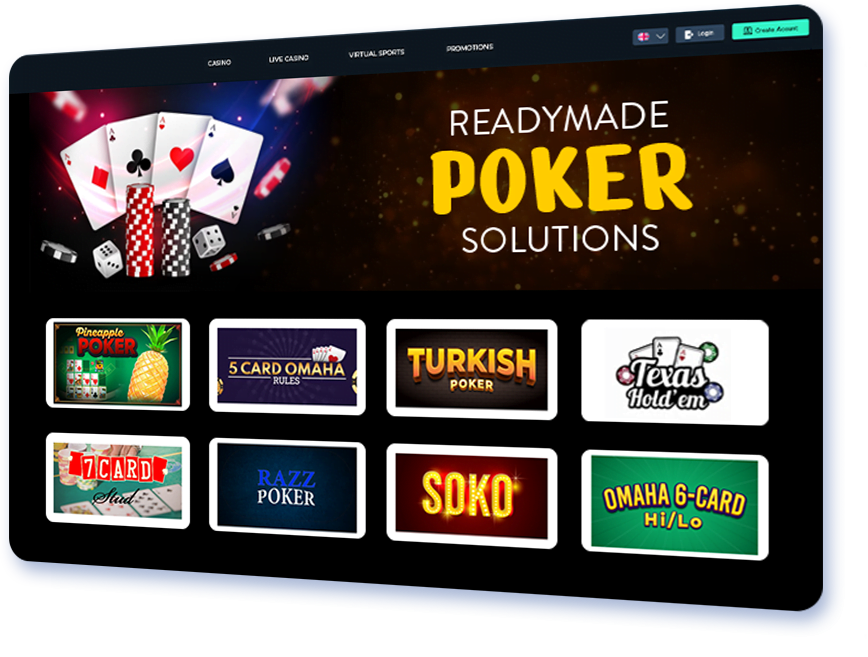 Readymade Poker Solutions