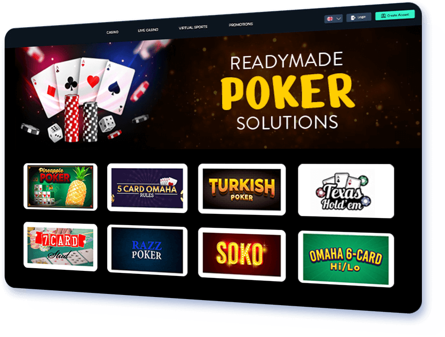 Readymade Poker Solutions