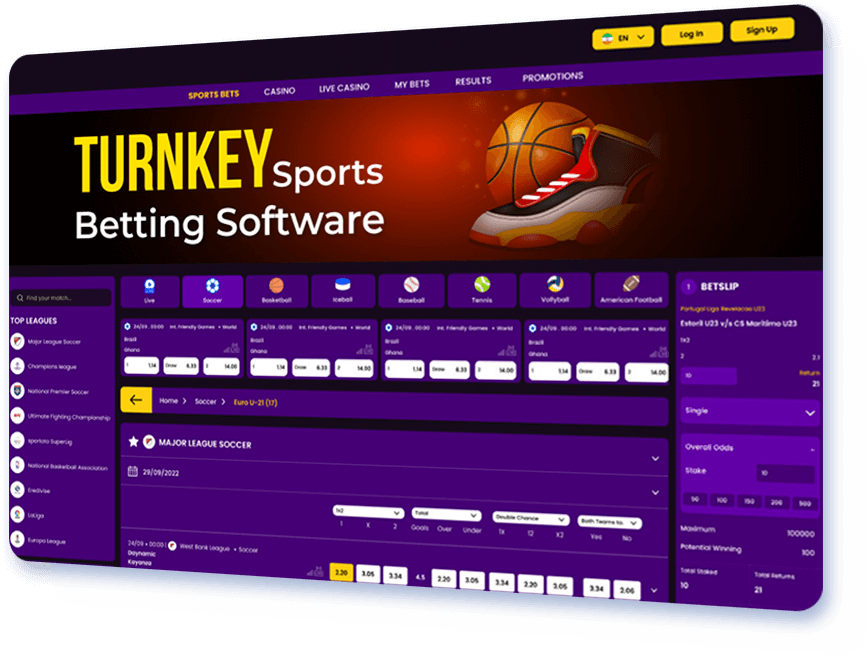 Turnkey Sports Betting Software