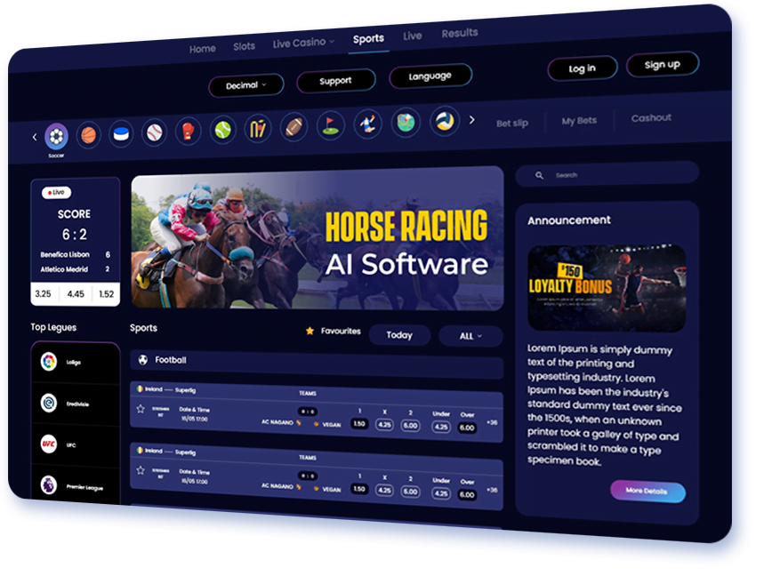 Horse Racing AI Software