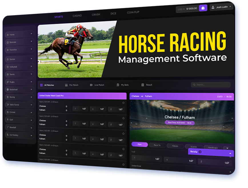 Horse Racing Management Software