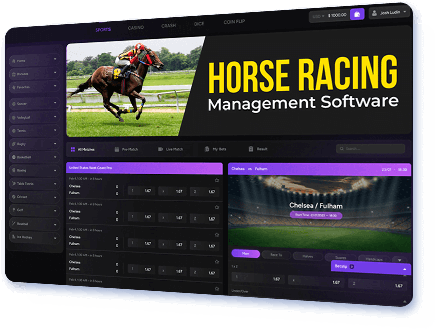 Horse Racing Management Software