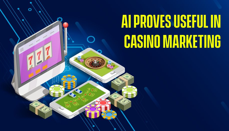 How is AI used in online casino marketing?