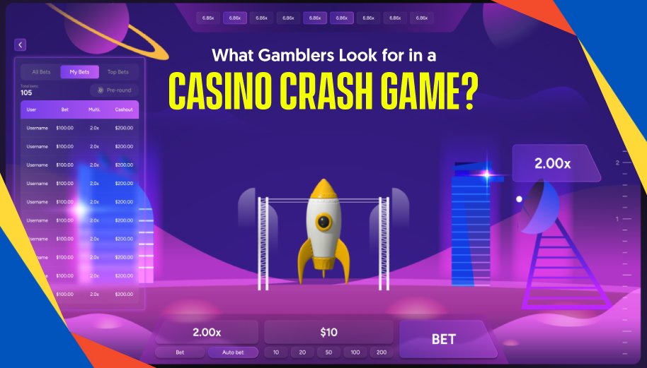 What Gamblers Look for in a Casino Crash Game?