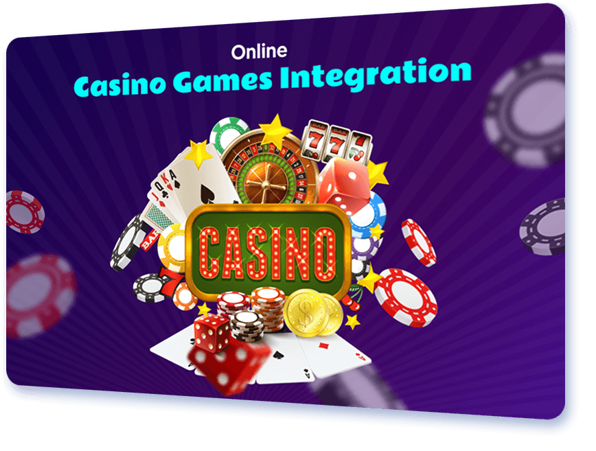 Online casino games integration