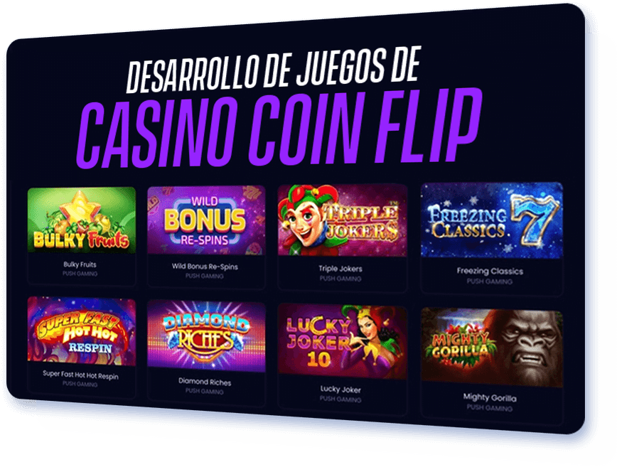 Desarrollo de juegos de casino Coin Flip