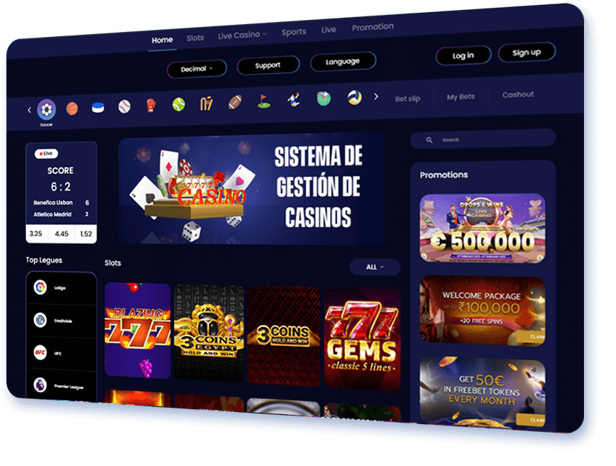 Gestión de retiros de slots