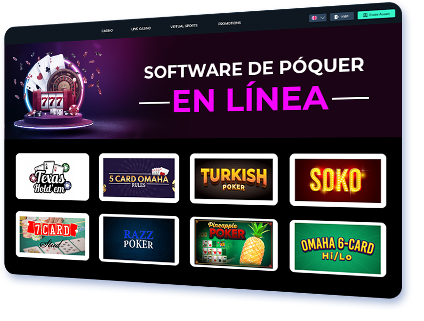 Software de póquer en línea