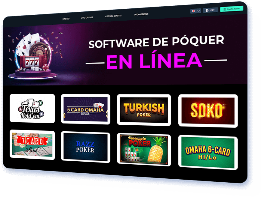 Software de póquer en línea