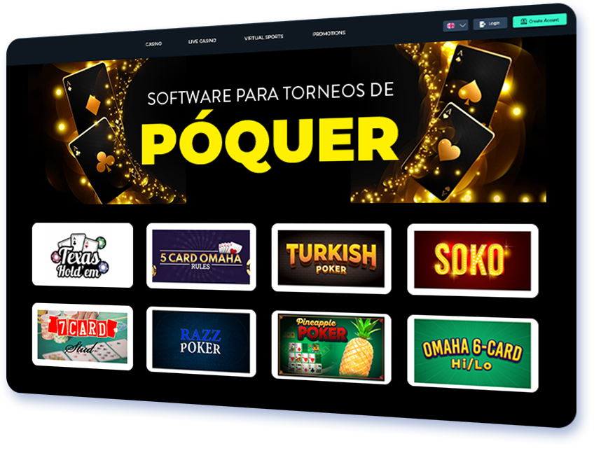 Software para torneos de póquer