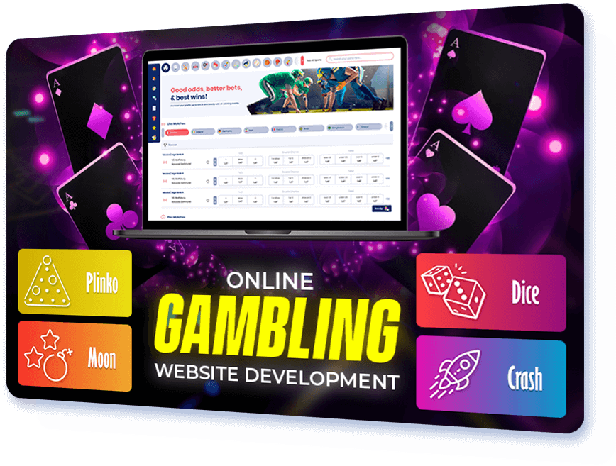 Online gambling website development