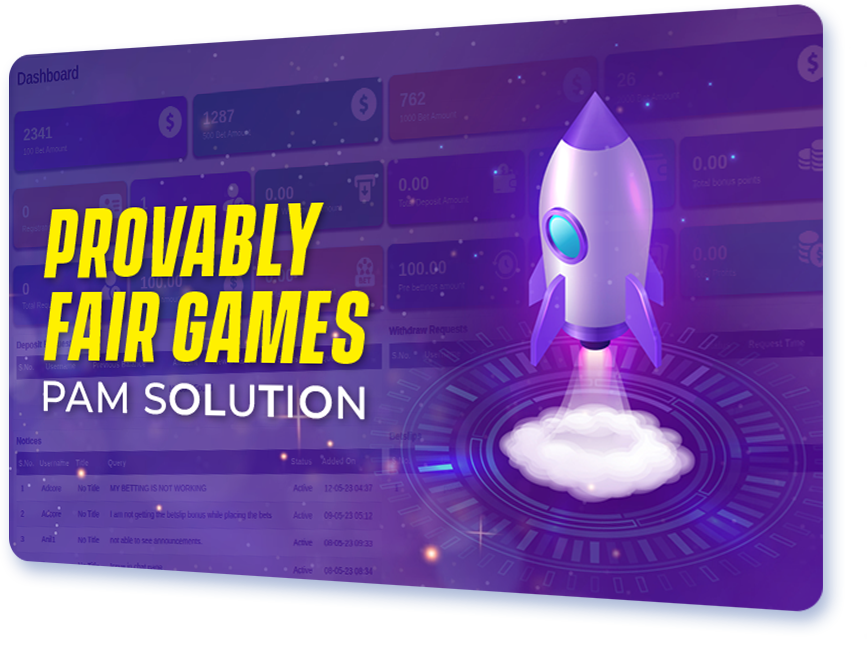 Provably Fair Games PAM Solution