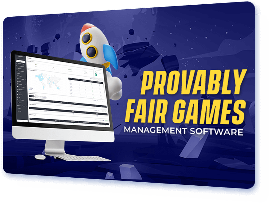 Provably Fair Games management software