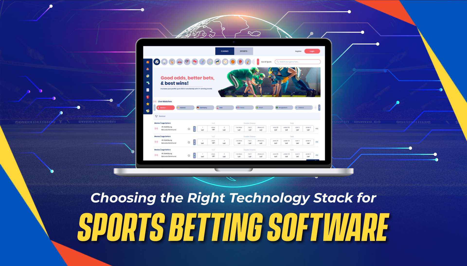 Choosing the Right Technology Stack for Sports Betting Software