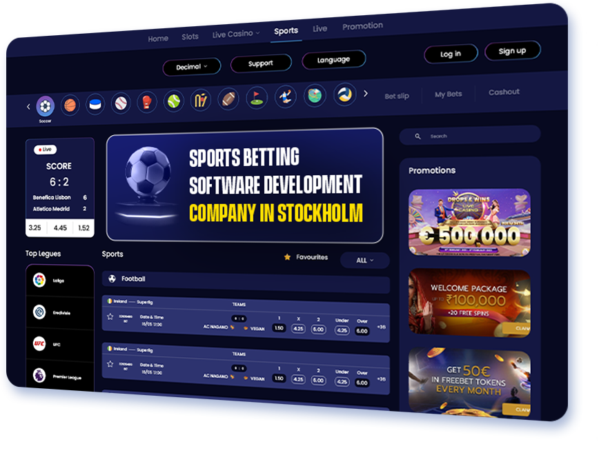 Sports Betting Software Development Company In Stockholm