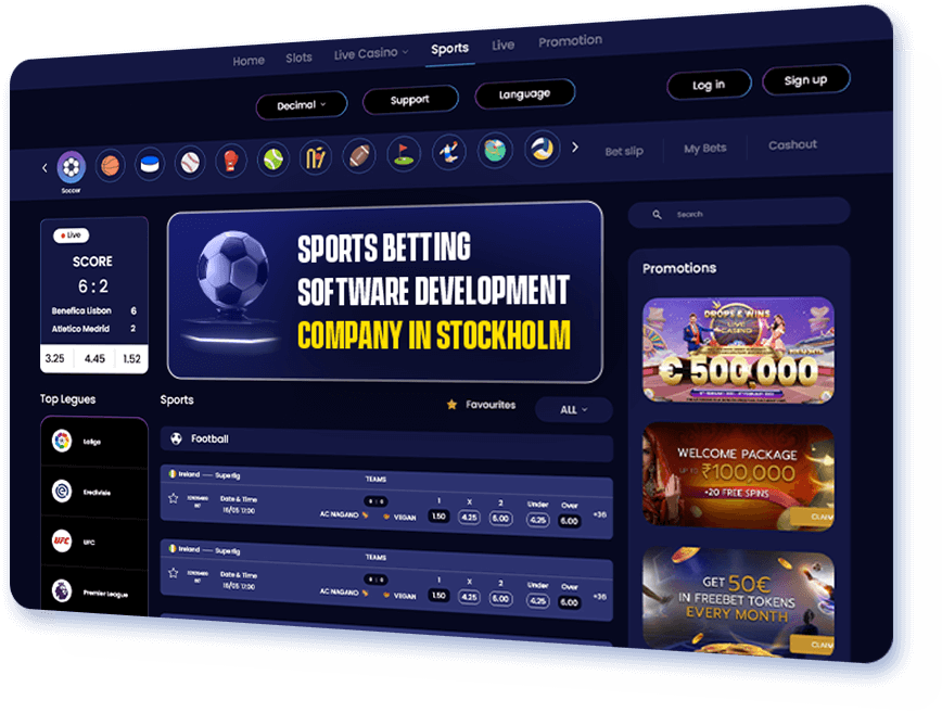 Sports Betting Software Development Company In Stockholm