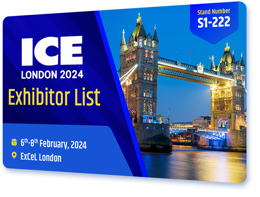 ICE London 2024 Exhibitor List