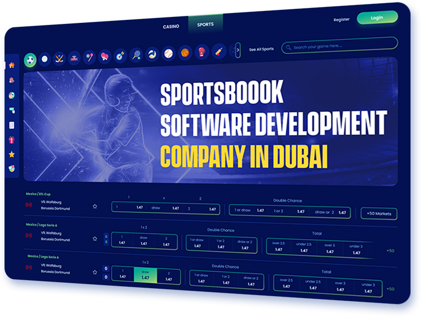 Sportsbook Software Development Company in Dubai