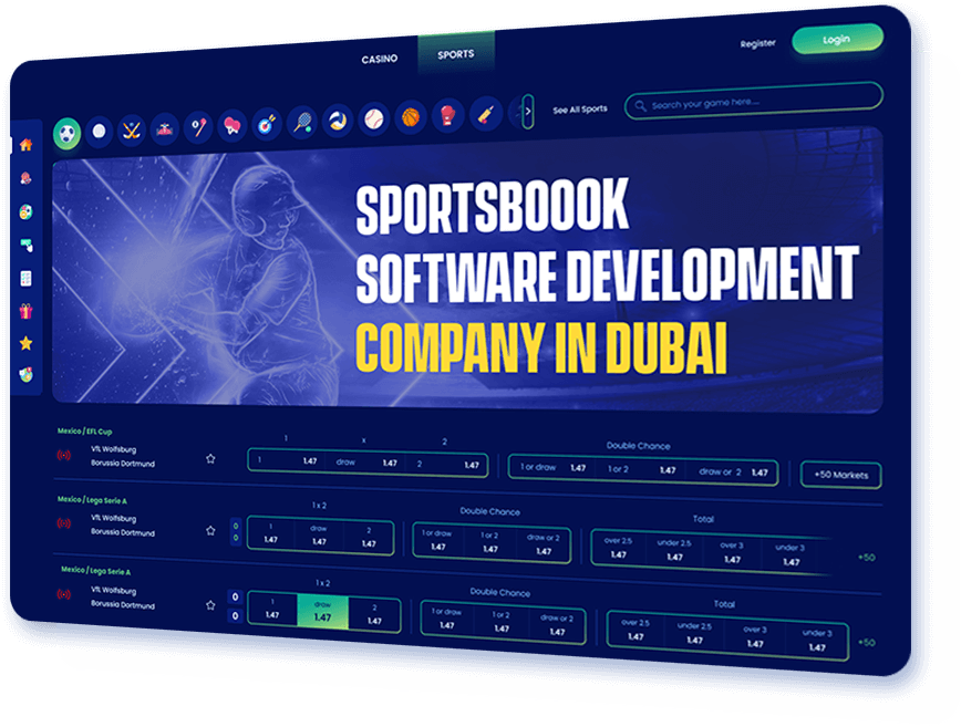 Sportsbook Software Development Company in Dubai