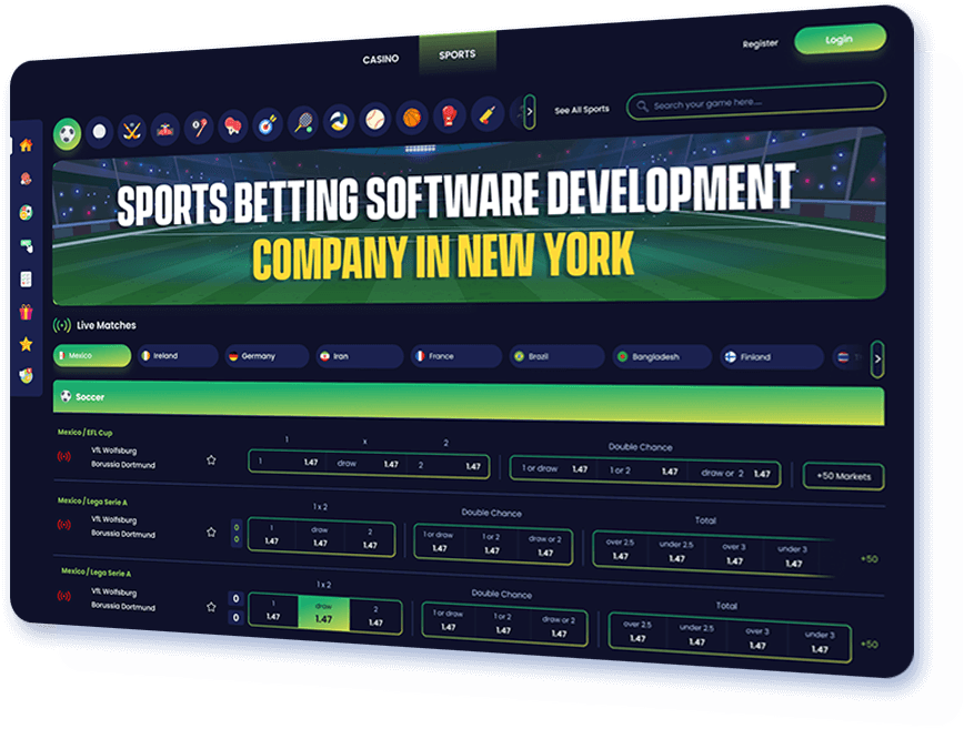 Sports Betting Software Development Company in New York