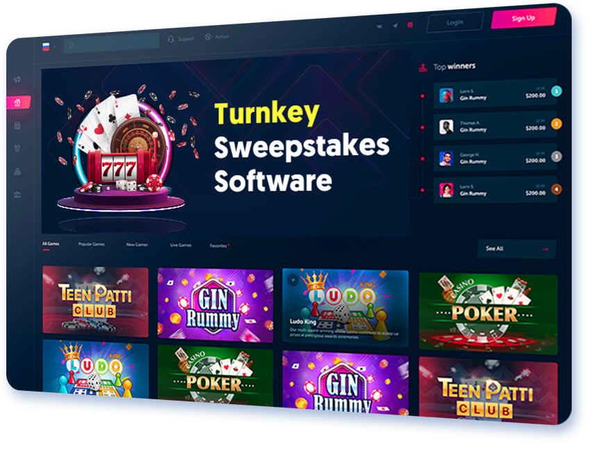 Turnkey Sweepstakes Software