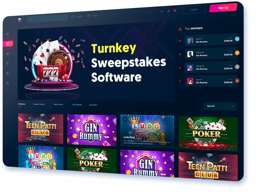 Turnkey Sweepstakes Software